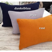 Kissenhüllen Mit Rv, Waffelpikee Alle Größen Machbar von Stoffparadies1