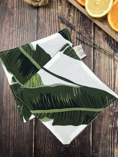 Stoffretter waschbare Upcycling Spültücher - Waffelpiqué 2er Set, von Stoffretter