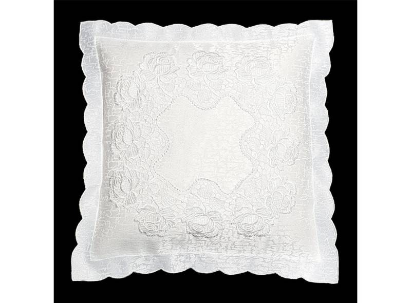 Stoffschmiede Tischdecke / Spitze / Rose / 28x160cm von Stoffschmiede