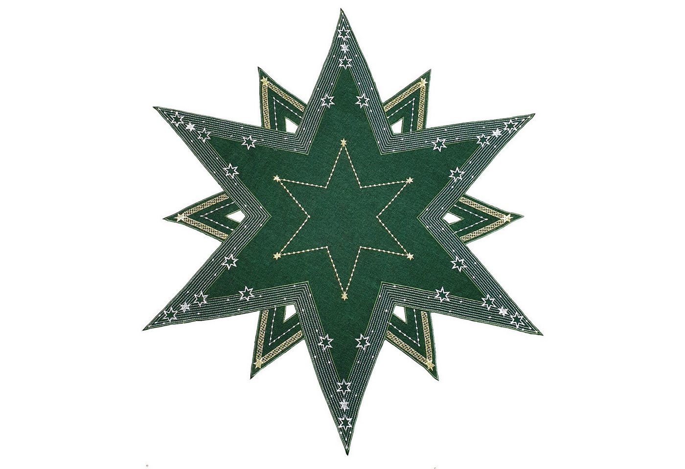 Stoffschmiede Tischdecke / Weihnachten / Stern / 85cm Stoffschmiede Tischdecke / Weihnachten / Stern / 85cm von Stoffschmiede
