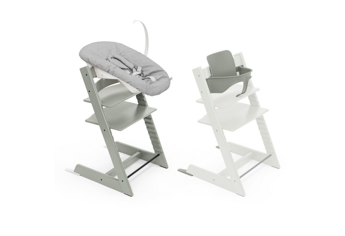 Stokke Hochstuhl Tripp Trapp Hochstuhl mit Newborn Set von Stokke