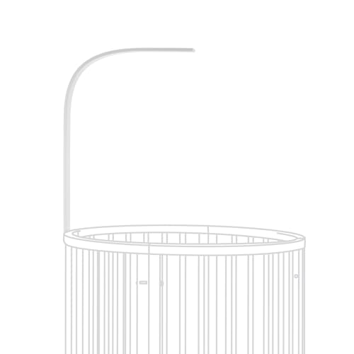 Stokke Sleepi Himmelstange, White – Hergestellt aus massivem Buchenholz – Einfach zu reinigen – Kompatibel mit Sleepi Baby-/Kinderbett & Mini von Stokke