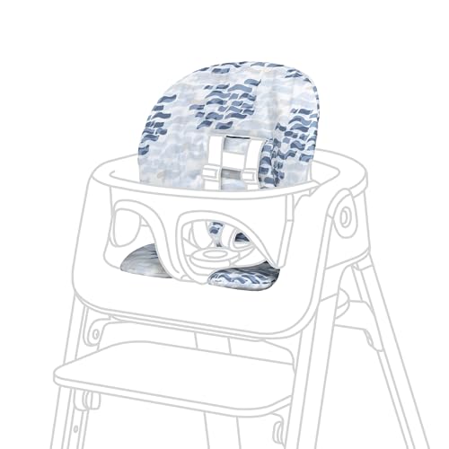 Stokke Steps Baby Set Kissen – Waves Blue – Bequemes Accessoire Steps Baby Set – Weiches, leicht zu reinigendes, wasserabweisendes Material – Maschinenwaschbare Baumwolle von Stokke