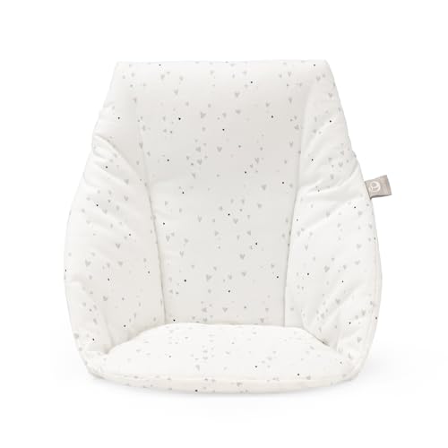 Tripp Trapp Babykissen, Sweet Hearts – Polster, Stütze & Komfort für Dein Tripp Trapp Baby Set – Maschinenwaschbar + Hergestellt mit Biobaumwolle – Passt zu Allen Tripp Trapp Stühlen von Stokke