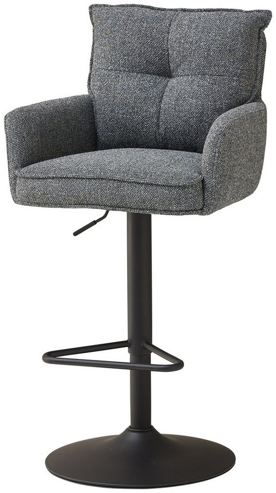 Stolkom Sp.z.o.o. Barhocker (2er Set) Armlehnen, blau, schwarz - 54x99/120x58 (BxHxT) (2er Set, 2er Set) von Stolkom Sp.z.o.o.