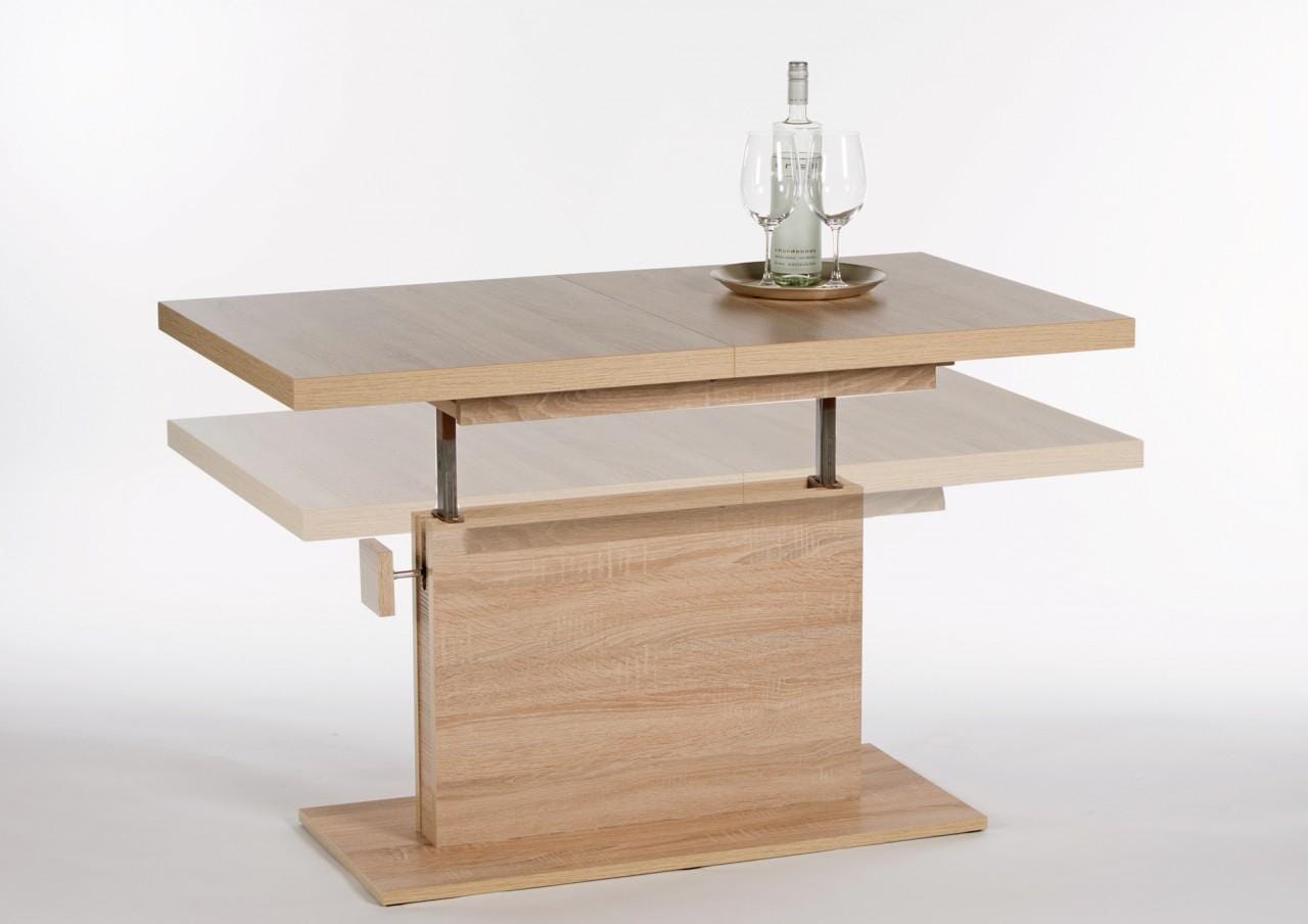 Couchtisch MONACO 120 x 67, höhenverstellbar ausziehbar Sonoma Eiche Couchtisch MONACO 120 x 67, höhenverstellbar ausziehbar Sonoma Eiche von Stolkom Tische