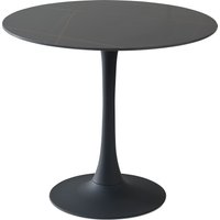 Stolkom Esstisch "Josh Esszimmertisch rund Keramik, marmoriert, BxH 90x75 cm", Keramikoberfläche marmoriert, Wahlweise in weiß, grau oder schwarz Stolkom Esstisch "Josh Esszimmertisch rund Keramik, marmoriert, BxH 90x75 cm", Keramikoberfläche marmoriert, Wahlweise in weiß, grau oder schwarz von Stolkom