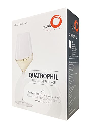 Stolzle Lausitz Quatrophil Weißweinglas, 2 Stück von Stolzle Lausitz