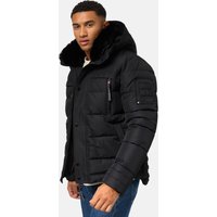 Stone Harbour Steppjacke "Witas", mit Kapuze, gesteppte Herren Winterjacke mit abnehmbarer Kapuze von Stone Harbour