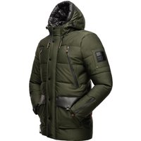 Stone Harbour Winterjacke "Mitjaa", mit Kapuze, Warm gefütterter Herren Wintermantel mit doppelter Kapuze von Stone Harbour