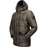 Stone Harbour Winterjacke "Mitjaa", mit Kapuze, Warm gefütterter Herren Wintermantel mit doppelter Kapuze von Stone Harbour