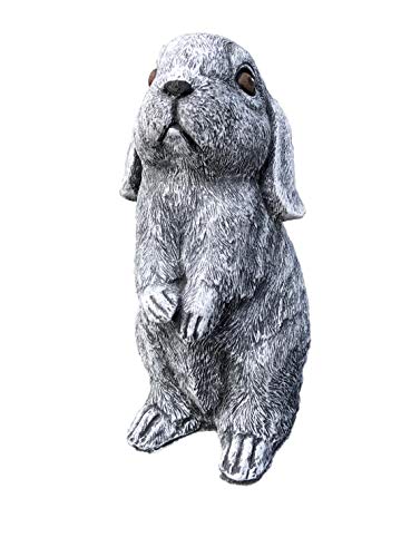 stoneandstyle Steinfigur Hase Kaninchen Widder Balduin, Frost- und wetterfest bis -30°C, massiver Steinguss stoneandstyle Steinfigur Hase Kaninchen Widder Balduin, Frost- und wetterfest bis -30°C, massiver Steinguss von stoneandstyle