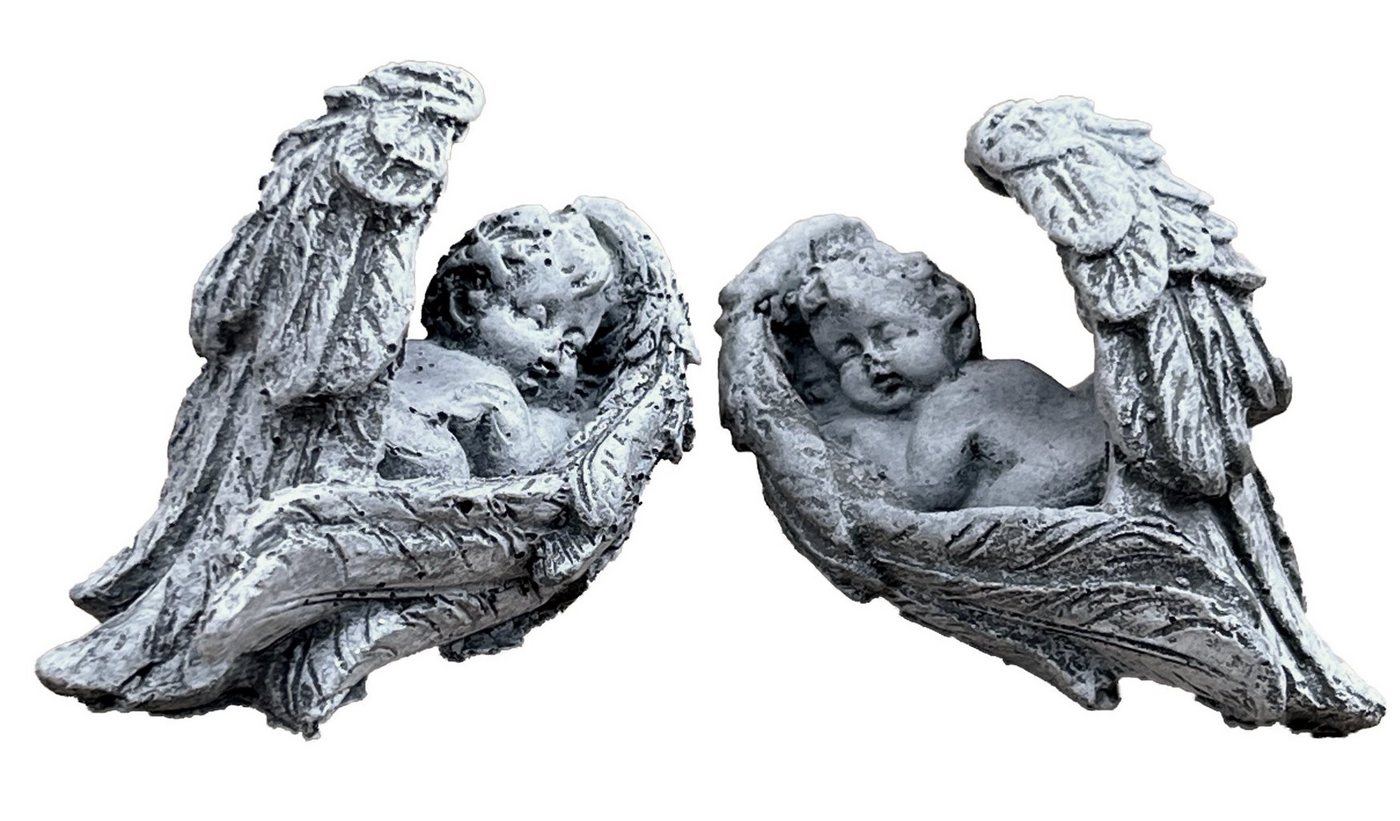 Stone and Style Engelfigur Steinfigur 2er Set Baby Engel klein frostfest Steinguss Stone and Style Engelfigur Steinfigur 2er Set Baby Engel klein frostfest Steinguss von Stone and Style