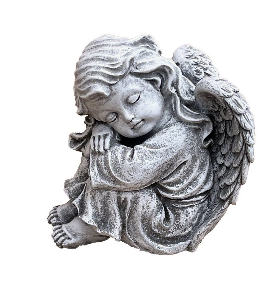 Stone and Style Engelfigur Steinfigur Engel Sophie sitzend frostfest Steinguss Stone and Style Engelfigur Steinfigur Engel Sophie sitzend frostfest Steinguss von Stone and Style