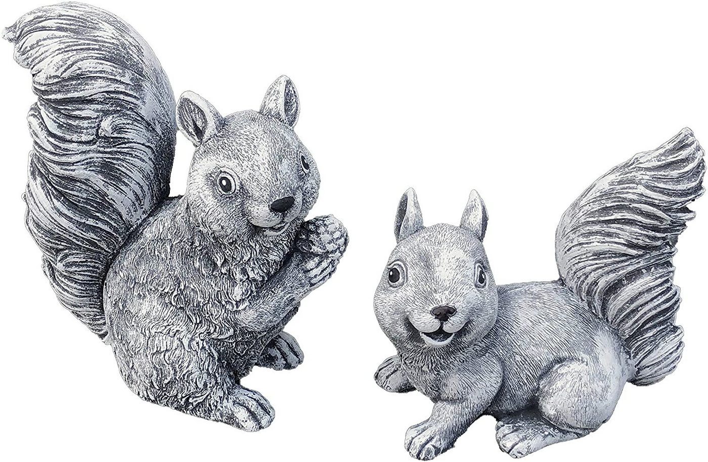 Stone and Style Gartenfigur Steinfigur 2er Set Eichhörnchen Stone and Style Gartenfigur Steinfigur 2er Set Eichhörnchen von Stone and Style