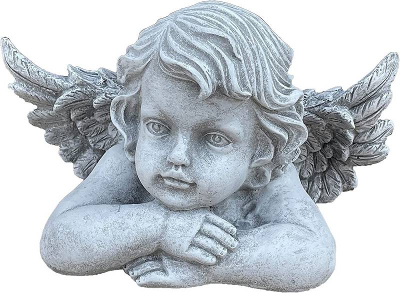 Stone and Style Gartenfigur Steinfigur grosse Engelbüste Stone and Style Gartenfigur Steinfigur grosse Engelbüste von Stone and Style