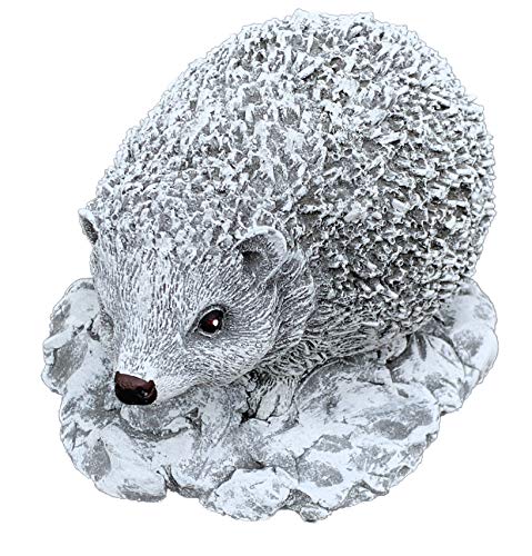 Stone and Style Steinfigur Kleiner Igel Ferdi frostfest Steinguss Gartenfigur von stoneandstyle