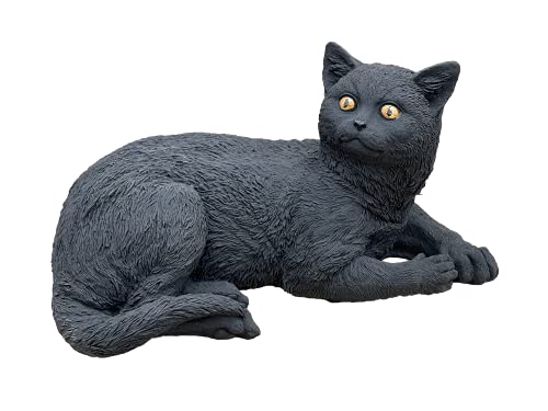 stoneandstyle Steinfigur schwarzer Kater Salem Katze frostfest Steinguss stoneandstyle Steinfigur schwarzer Kater Salem Katze frostfest Steinguss von stoneandstyle