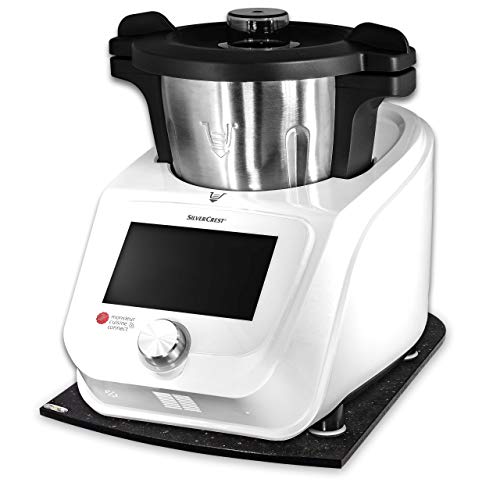 coolina® Gleitbrett Gleiter für Monsieur Cuisine Connect aus Granit Star Galaxy von Stone4Slide