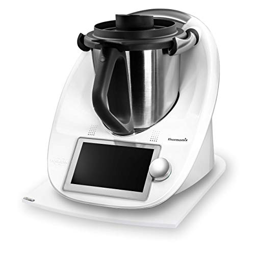 coolina Premium Gleitbrett für den Thermomix - Passend für TM5, TM6 & TM31 - Hochwertiger Gleiter - Aus Acryl - Weiß von Stone4Slide