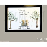 Kollegin Geschenk - Steinbild "Glück Ist Eine Wie Dich Zu Haben" Kollegin Geschenk - Steinbild "Glück Ist Eine Wie Dich Zu Haben" von StoneArt2015