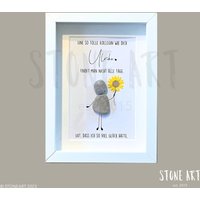 steinbild Kollegen Kollegin Geschenk Zur Rente Abschiedsgeschenk Jubiläum von StoneArt2015