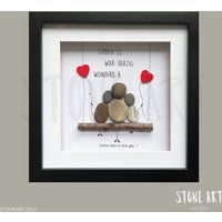 steinbild Oma Enkel Geschenk Geburtstag 70 60. 65 Handgemacht steinbild Oma Enkel Geschenk Geburtstag 70 60. 65 Handgemacht von StoneArt2015