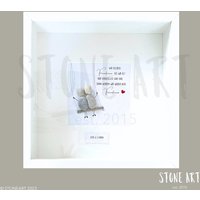 steinbild Wir Bleiben Freundinnen Bis Wir Alt Und Vergesslich Sind... Bank Personalisiertes Geschenk von StoneArt2015