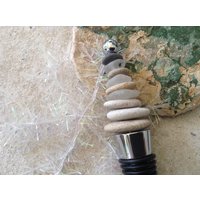 Flaschenverschluss | Seeglas, Steine Strand Schätze, Weihnachtsgeschenk, Bar Brautjungfer Hochzeitsgeschenk Weinflasche Extra Flaschenverschluss | Seeglas, Steine Strand Schätze, Weihnachtsgeschenk, Bar Brautjungfer Hochzeitsgeschenk Weinflasche Extra von StoneButtonStudio