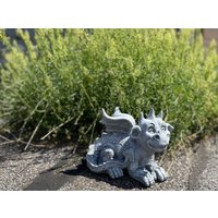 Stone & Style Steinfigur Drache Filou Frostfest Wetterfest Gartenfigur von StoneandstyleDE