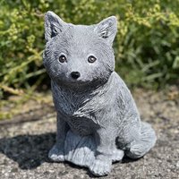 Stone & Style Steinfigur Fuchs Welpe Frostfest Steinguss Gartenfigur Stone & Style Steinfigur Fuchs Welpe Frostfest Steinguss Gartenfigur von StoneandstyleDE