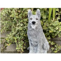 steinfigur Hund Schäferhund Groß von StoneandstyleDE