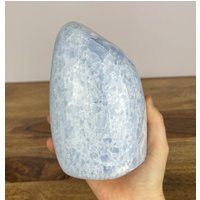 Großer Blauer Calcit Kristall Freeform Stein Großer Blauer Calcit Kristall Freeform Stein von StonedInSedona