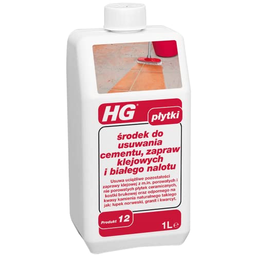 HG Zement- und Mörtelentferner/Fliesen 1 Liter Imprägniermittel Reiniger von Stones Garden