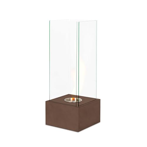 Stones Levels Bioethanol-Kamin, 25 x 25 x 65 cm, Braun Stones Levels Bioethanol-Kamin, 25 x 25 x 65 cm, Braun von Stones