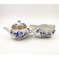 Antikes Koransha Sencha Set von StonewareTreasury
