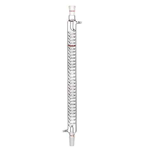 StonyLab Graham Kondensator, Borosilikatglas Graham Condenser Destillation Spalte mit 24/40 Joint 500mm Jacket Lab Condensor StonyLab Graham Kondensator, Borosilikatglas Graham Condenser Destillation Spalte mit 24/40 Joint 500mm Jacket Lab Condensor von stonylab