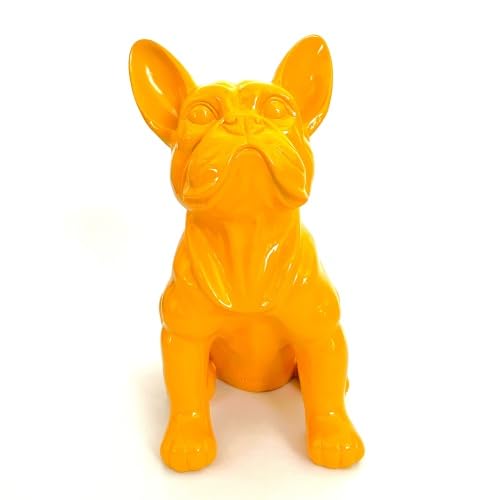 Stoobz Bulldogge Deko Figur Französisch Gelb 37 cm von Stoobz