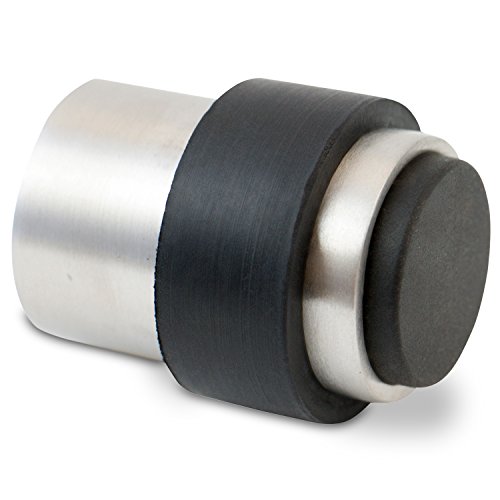 Stoppwerk Türstopper zum Schrauben - Montage am Boden oder an der Wand - Edelstahl Gummi Wandtürstopper inkl. Befestigungsmaterial Ø3,5cm H:4,5cm Stoppwerk Türstopper zum Schrauben - Montage am Boden oder an der Wand - Edelstahl Gummi Wandtürstopper inkl. Befestigungsmaterial Ø3,5cm H:4,5cm von stoppwerk