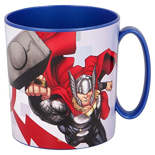 Stor Tasse Micro 350 ml Avengers Rolling Thunder, Kunststoff, bunt, 8 cm von Stor