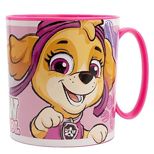 390 ML BPA FREIER PLASTIKBECHER MIKROWELLENGEEIGNET | PAW PATROL GIRL SKETCH ESSENCE von Stor