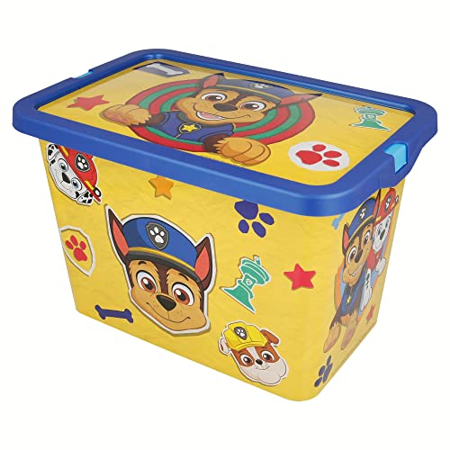 Stor 7 Liter Paw Patrol Boy Plain 7 Liter Click Lock Aufbewahrungsbox von Stor