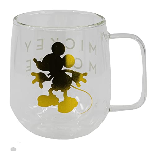 Doppelwandiger Glasbecher - 290 ml | Mickey von Stor