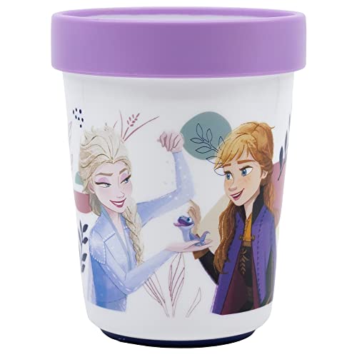 HOCHWERTIGER ZWEIFARBIGER RUTSCHFESTER BECHER 260 ML | FROZEN TRUST THE JOURNEY von Stor