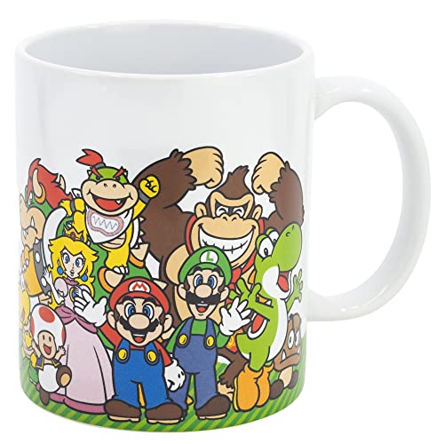 KERAMIKTASSE 325 ML | SUPER MARIO GROUP DNLS, Farbig von Stor