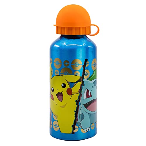 KLEINE ALUMINIUMFLASCHE 400 ML POKEMON von Stor