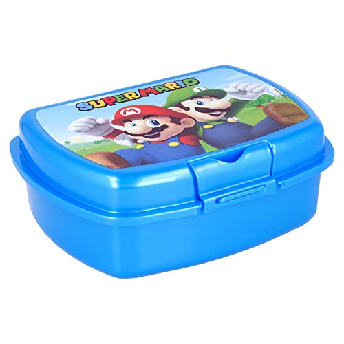 Lunchbox für Kinder mit Sicherheitsverschluss - Super Mario von Stor
