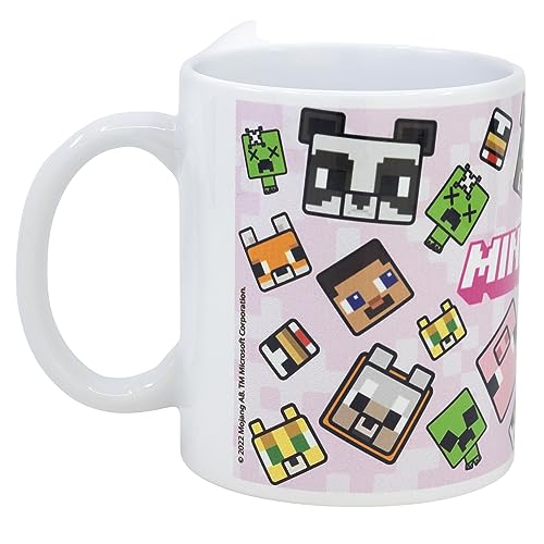 Stor MINECRAFT GIRL Keramik-Sublimationstasse, 325 ml, in Geschenkbox von Stor