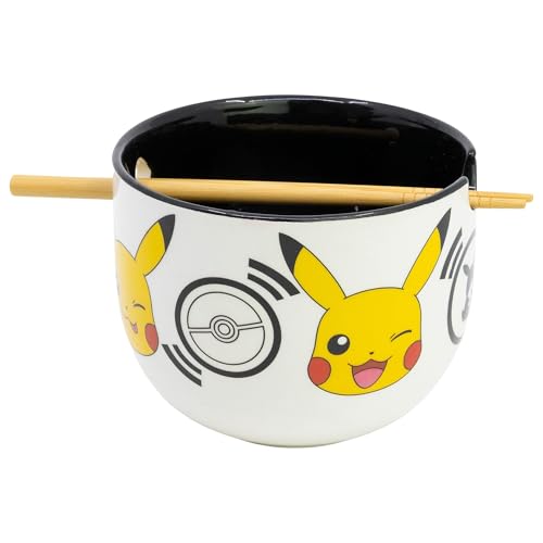 Ramenschale aus Keramik mit Stäbchen in Pokemon Geschenkbox von Stor