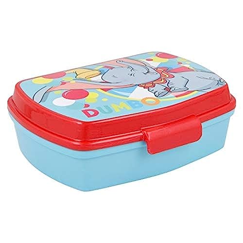 Stor 12674 Dumbo Lunchbox PVC, Kunststoff, Mehrfarbig, Único von Stor